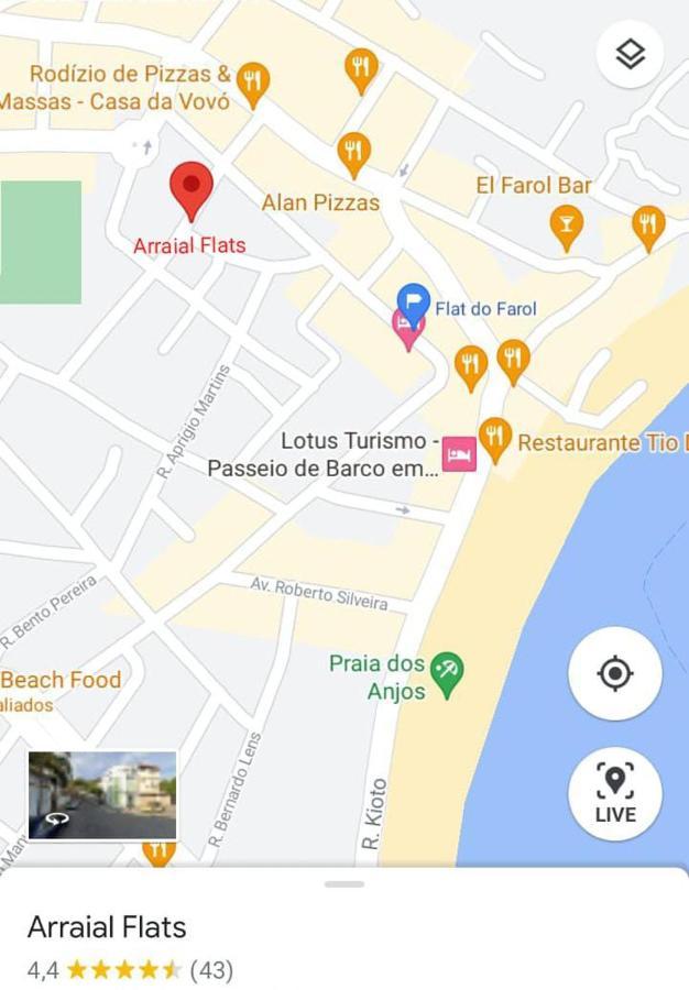 Arraial Flats Lejlighedshotel Arraial do Cabo Eksteriør billede